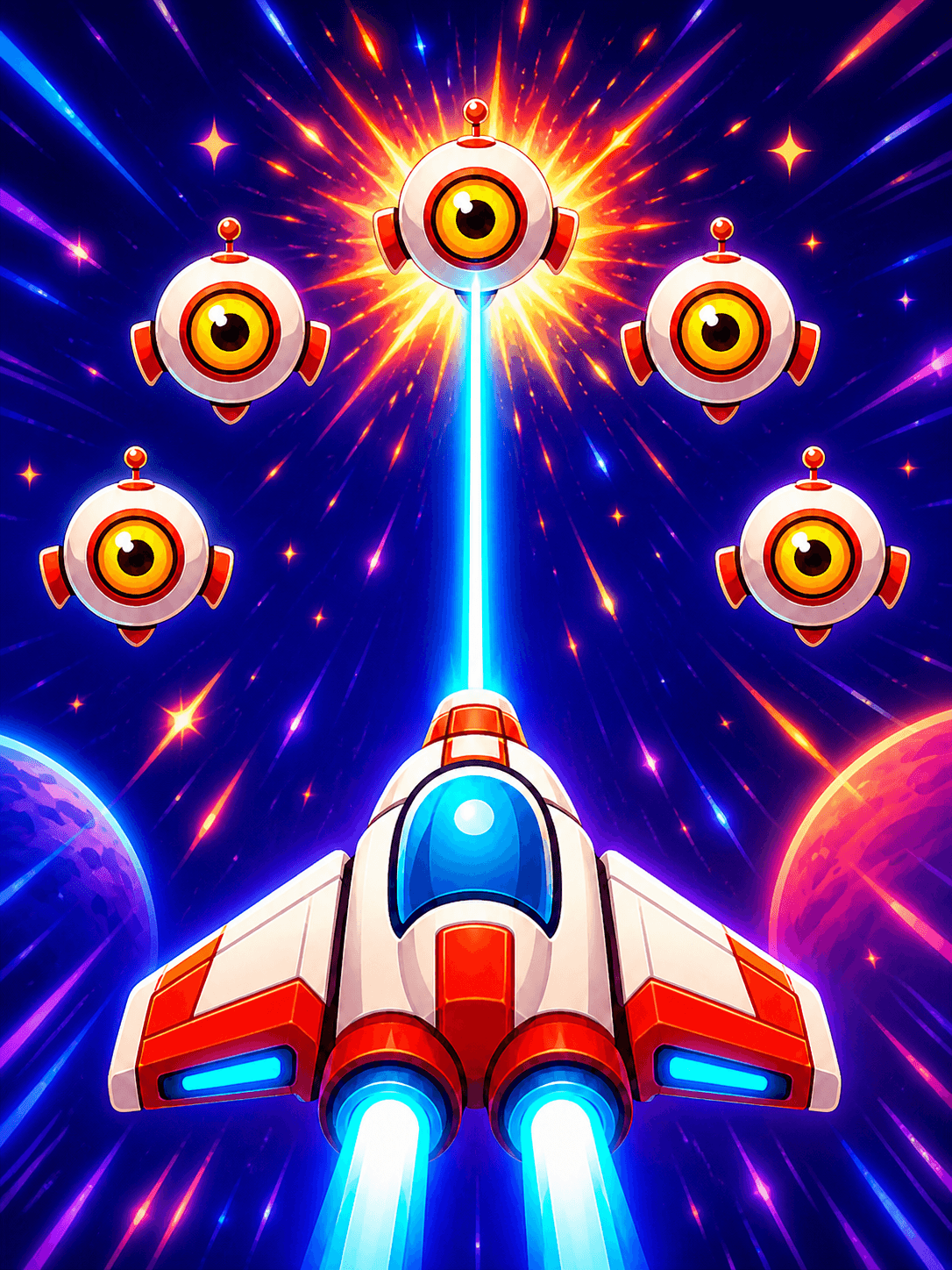 Capa Arcade Neon