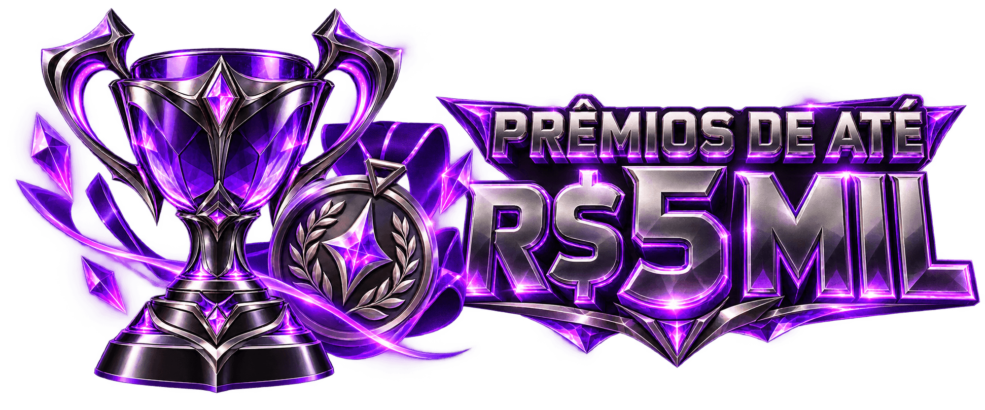 Prêmios de até R$ 5 mil